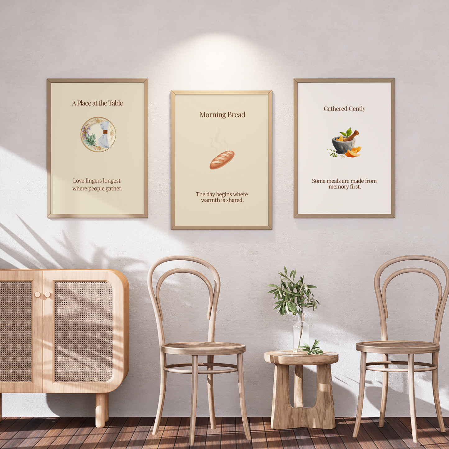 Morning Bread | Kitchen Wall Art Digital Art Edition