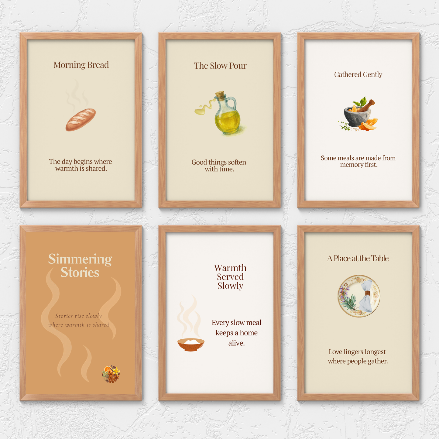 Simmering Stories Collection | Digital Art Edition