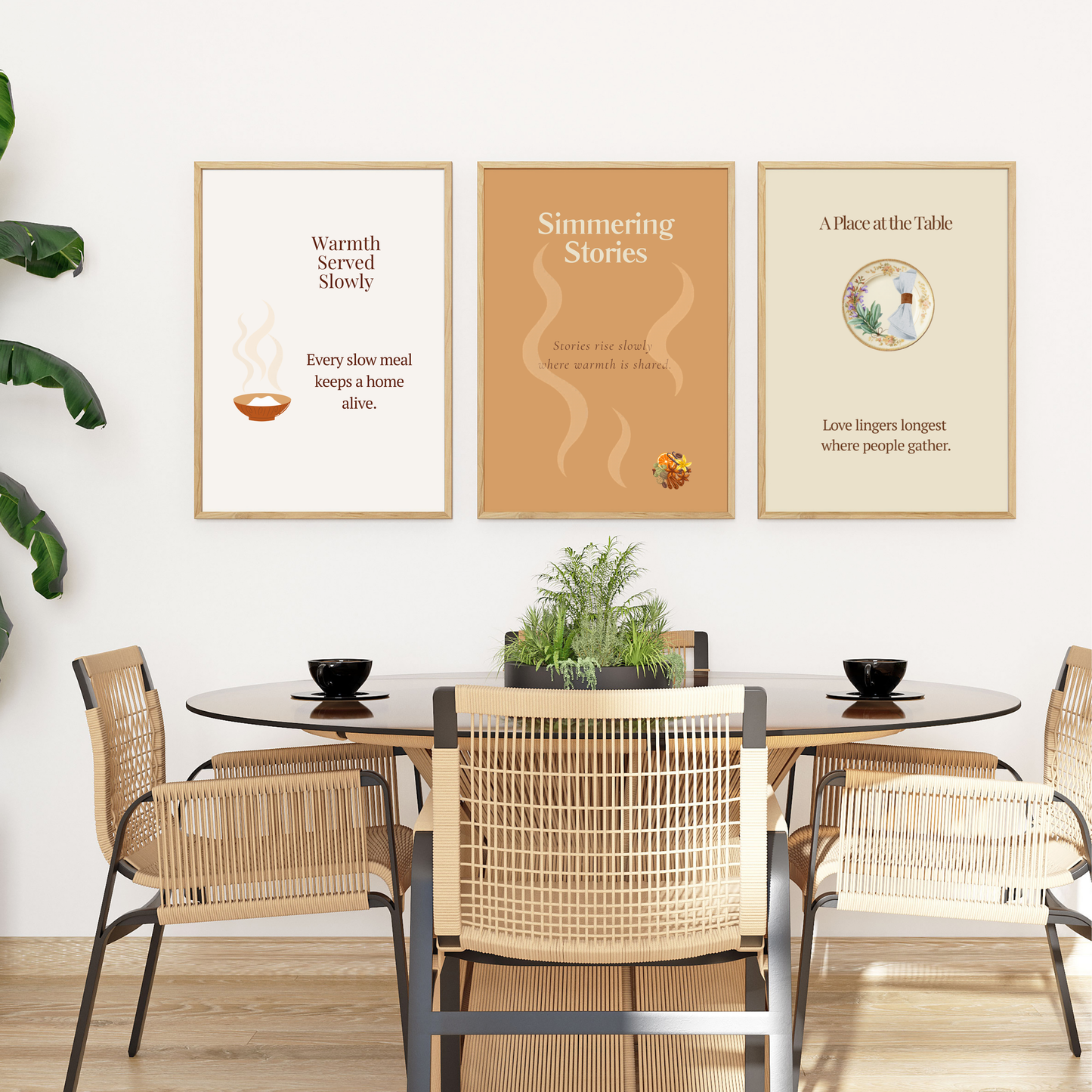 Simmering Stories | Kitchen Wall Art Digital Art Edition